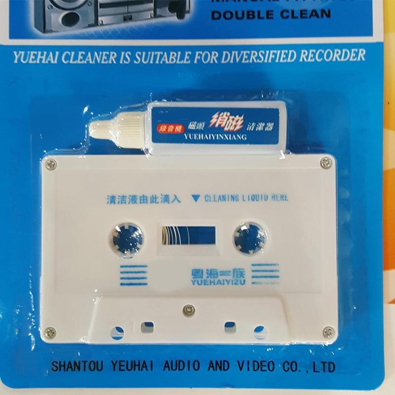 Cassette Tape Head - Novo limpador de fita gravador de