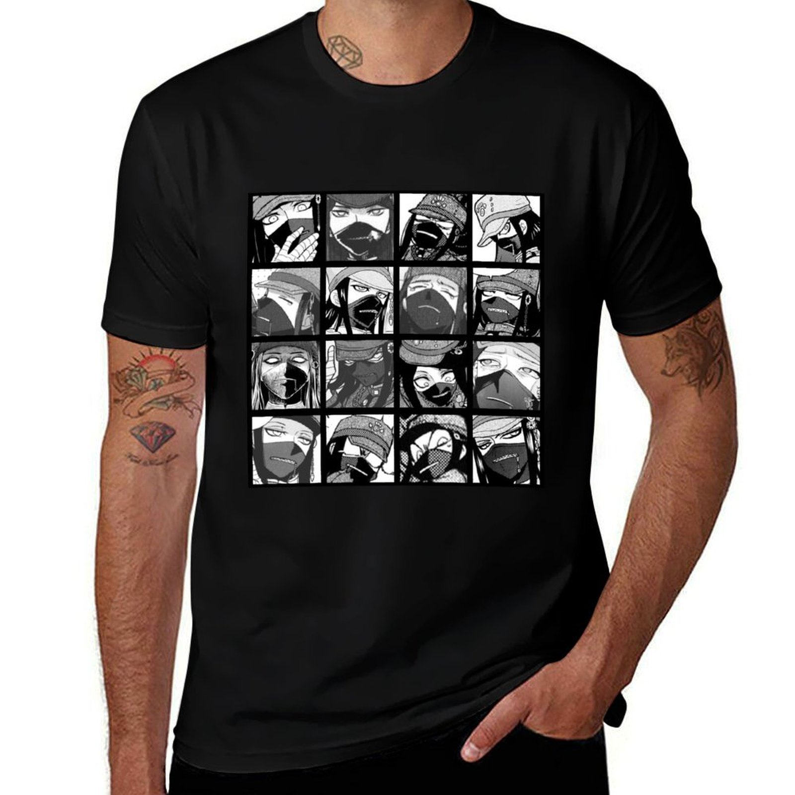 Collectible Vintage T Shirts - Camiseta Coleção Korekiyo Manga Estilo Vintage