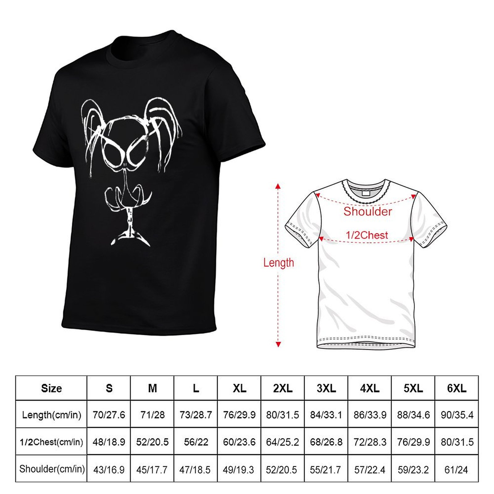 Camiseta Playful Cute but Dead - Collectible Vintage T Shirts avaliação e preço