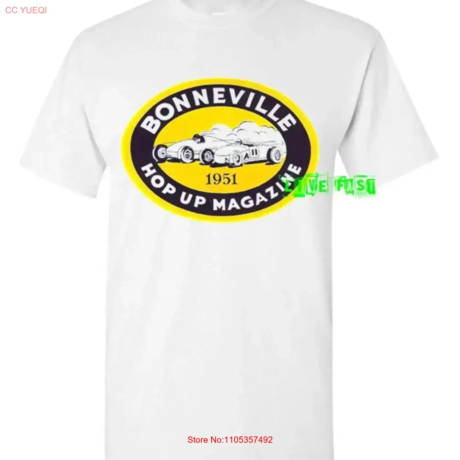 Camiseta BONNEVILLE SALT FLATS - Collectible Vintage T Shirts avaliação e preço