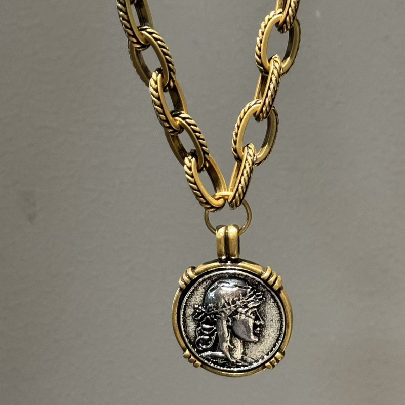 Gargantilhas vintage colar ant - Vintage Collectible Coins avaliação e preço