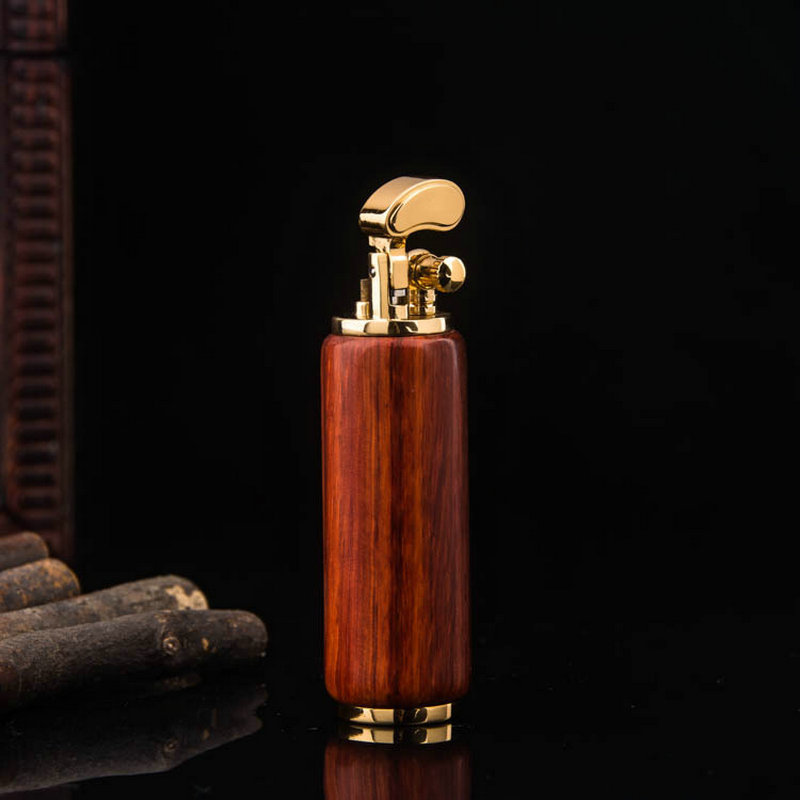 Isqueiro Vintage de Madeira e  - Vintage Collectible Lighters avaliação e preço