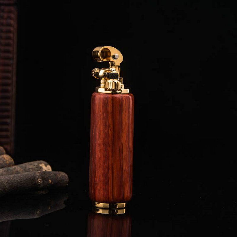 Isqueiro Vintage de Madeira e  - Vintage Collectible Lighters avaliação e preço
