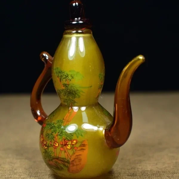 Garrafa de Vidro Vintage em Fo - Vintage Collectible Glassware avaliação e preço